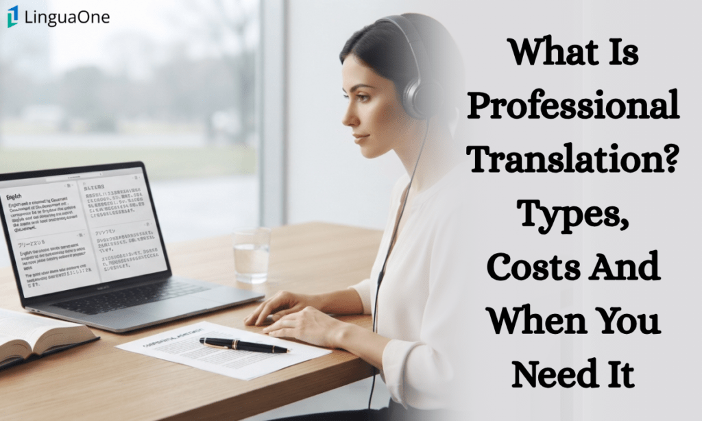 What Is Professional Translation? Types, Costs And When You Need It