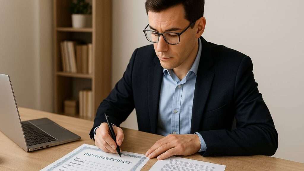 How to translate a birth certificate